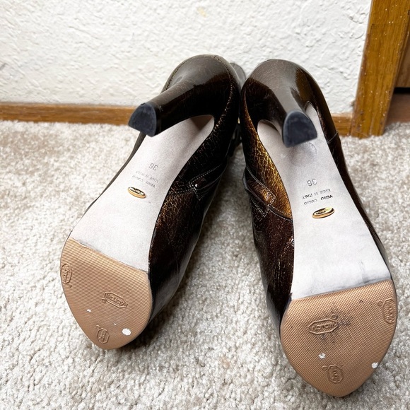 Sergio Rossi Women Heels Boots Size 5.5 - Picture 5 of 9